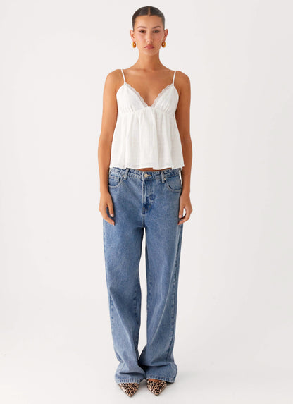 Obliviate Cami Top - White