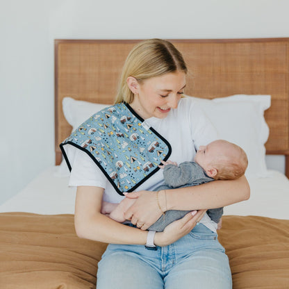 3 Pack Premium Burp Cloths - Bridger