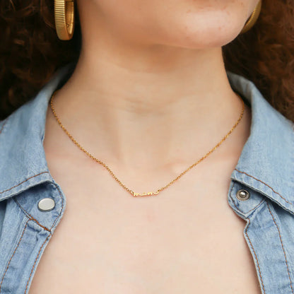 Dainty Mom Necklace
