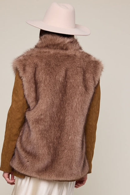 Faux Fur Vest