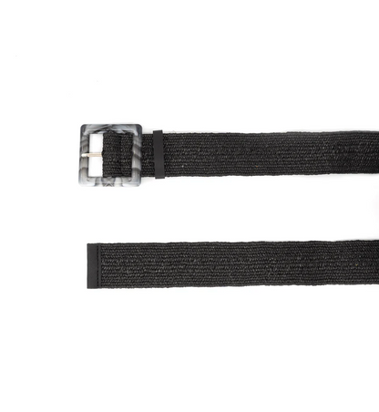 BC - Raffia Big Buckle Belt
