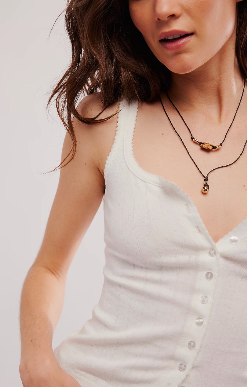 Free People End Game Pointelle Tank
