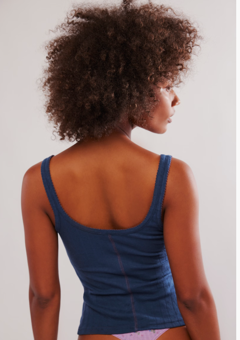 Free People End Game Pointelle Tank