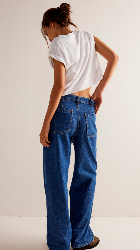 Free People Palmer Cuffed Jean