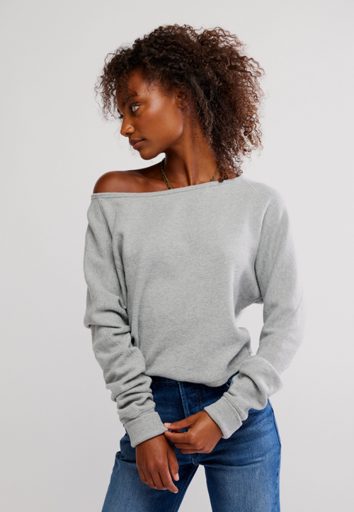 Free People Jess Long Sleeve Top