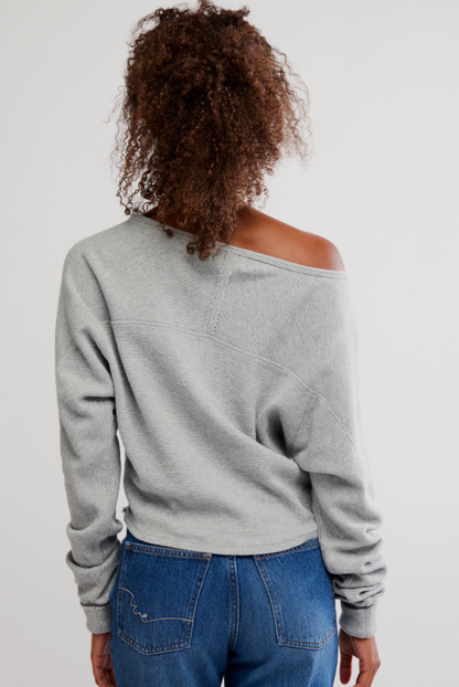 Free People Jess Long Sleeve Top