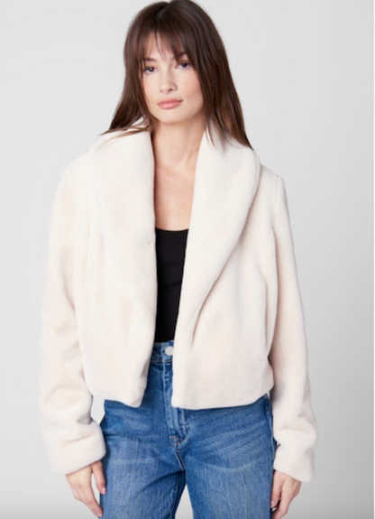 Blank Faux Fur Jacket