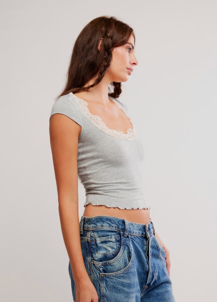 Free People Oh My Darling Tee