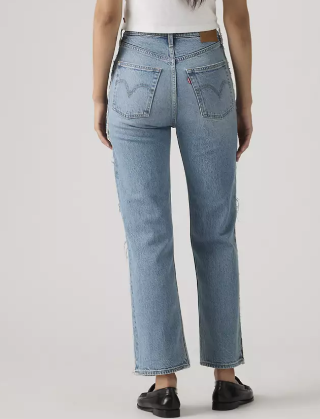 Levi Ribcage Deconstructed Ankle Jean