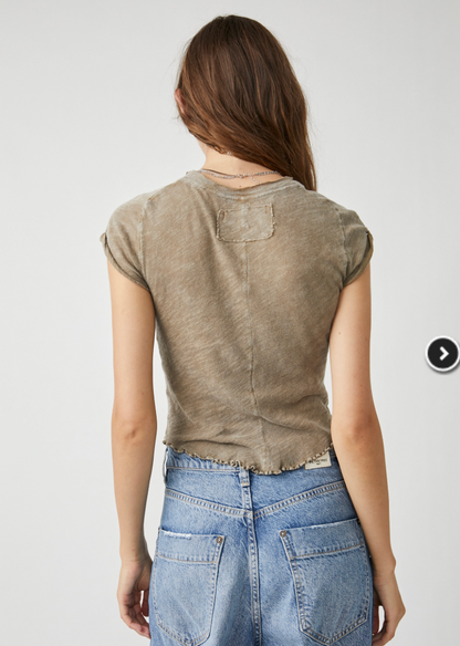 Free People Be My Baby Tee