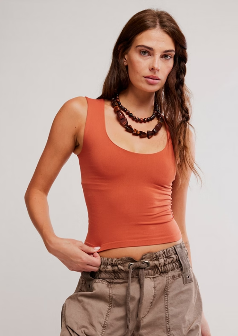 Free People Clean Lines Muscle Cami