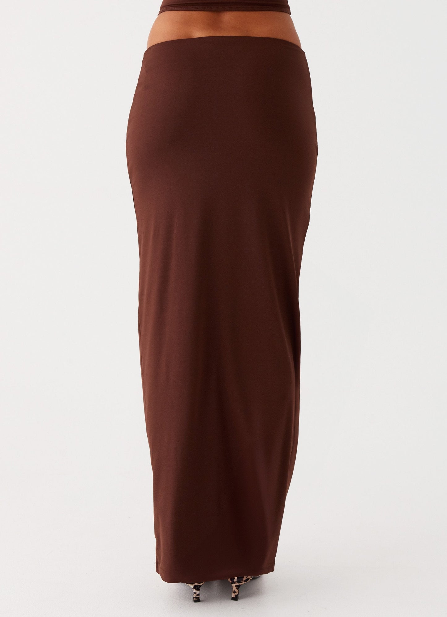 Solace Soul Maxi Skirt - Chocolate