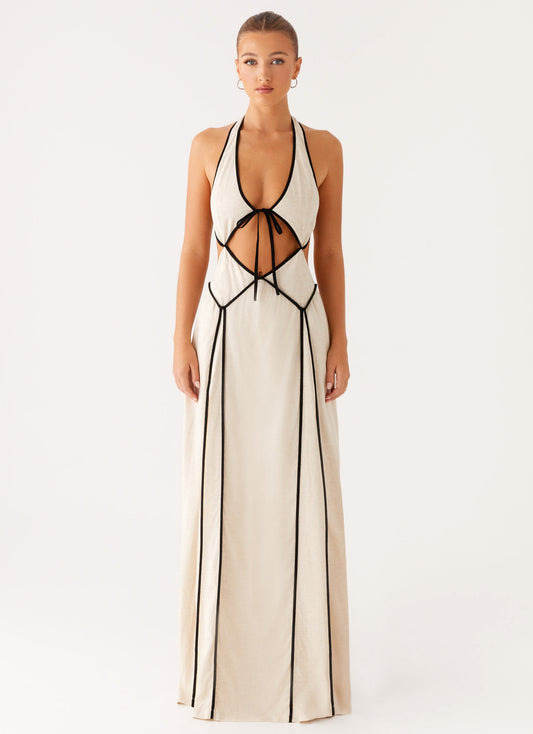 Sonnet Maxi Dress - Oatmeal