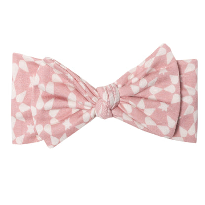 Knit Headband Bow - Star