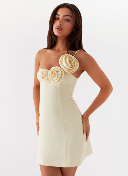 Sweetpea Mini Dress - Yellow