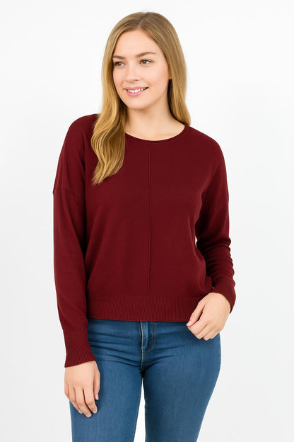 Eliza Front Seam Pullover