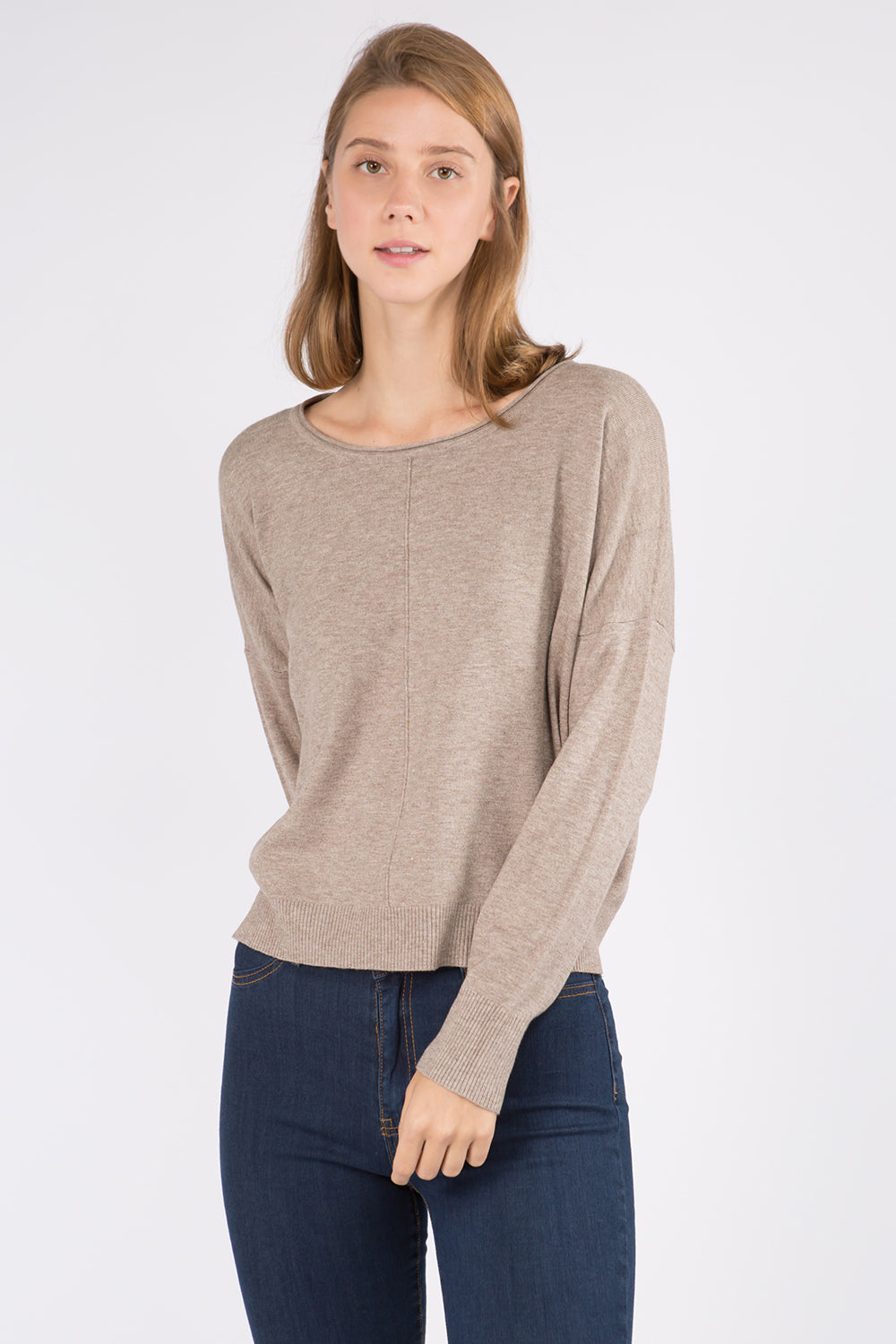 Eliza Front Seam Pullover