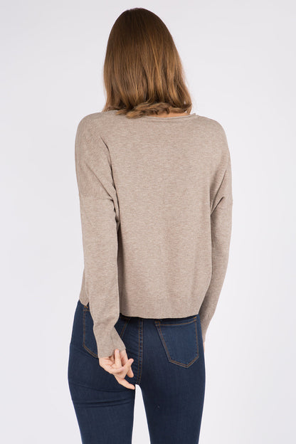 Eliza Front Seam Pullover