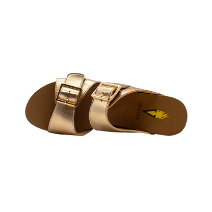 Gertrude Faux Leather Sandal