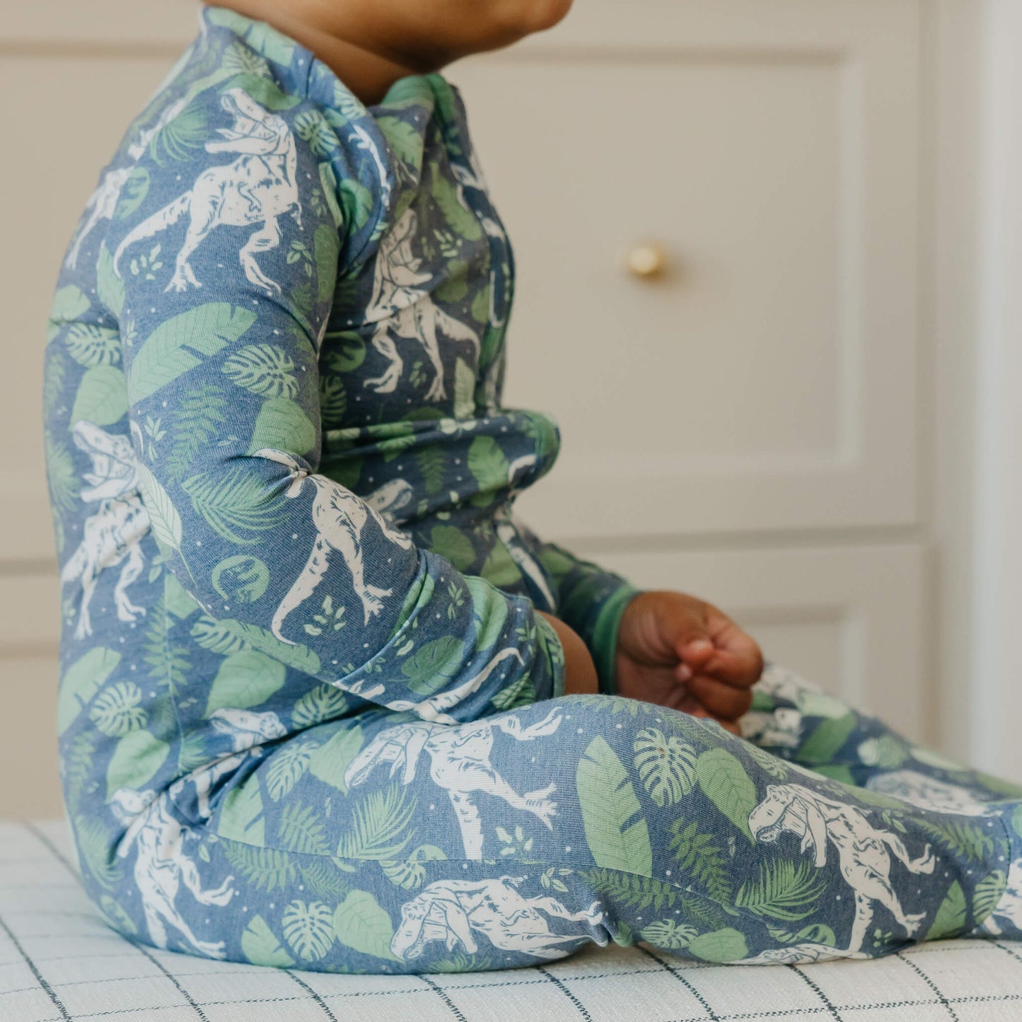 Zip-Up Footie Pajama - Jurassic Park