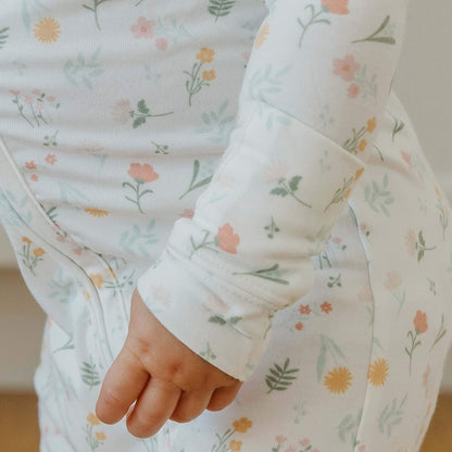 Zip-Up Footie Pajama - Mabel