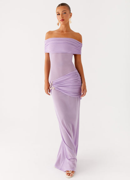 Benji Maxi Dress - Lilac