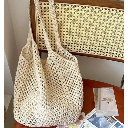Open Weave Beach Bag