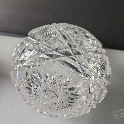 ABP Carafe American Brilliant Period hand Cut Glass Dorflinger