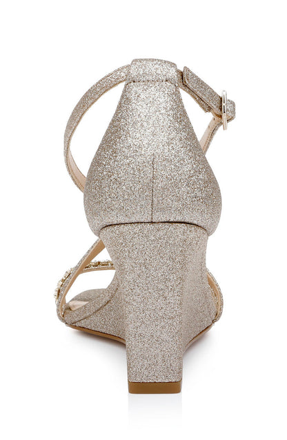 Light Gold | Adelynn Perfect Simplicity Wedge Heel