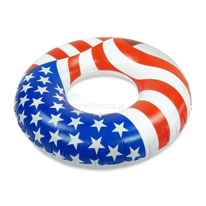 Americana Inflatable Swim Ring - Great Backyard Place