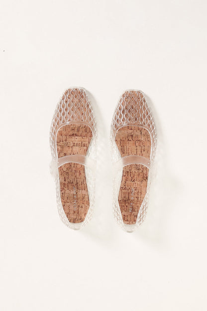 SHOES Anastasia Jelly Flat - Clear