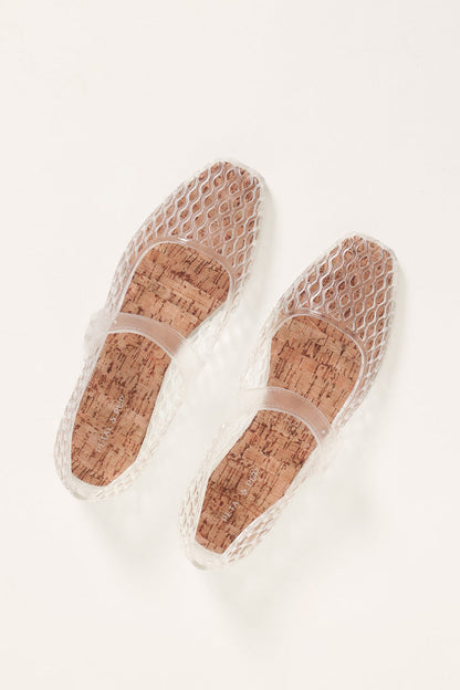 SHOES Anastasia Jelly Flat - Clear