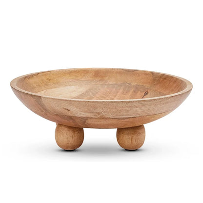 Angus round footed bowl