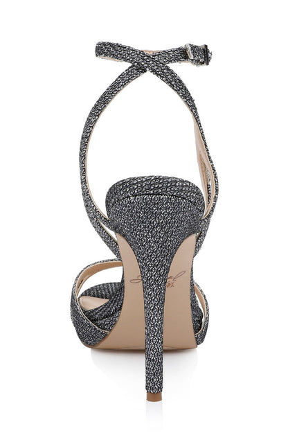 Pewter | Arianna Shimmering Platform Stiletto