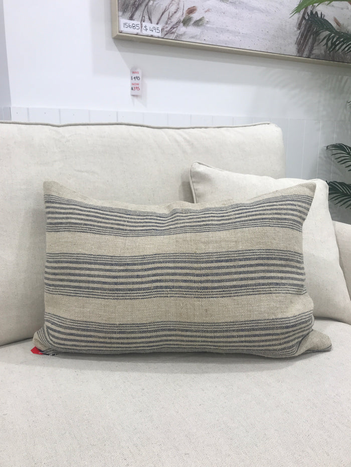 Audry Stripe Cushion with Feather insert