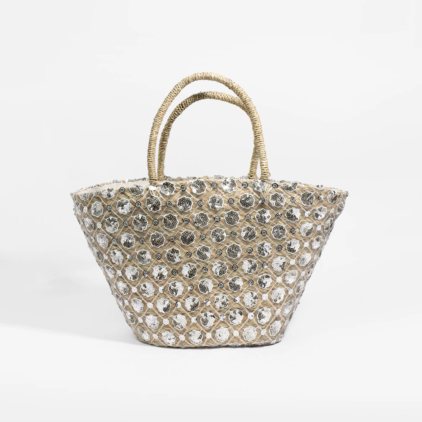 Avi Straw Summer Basket Bag
