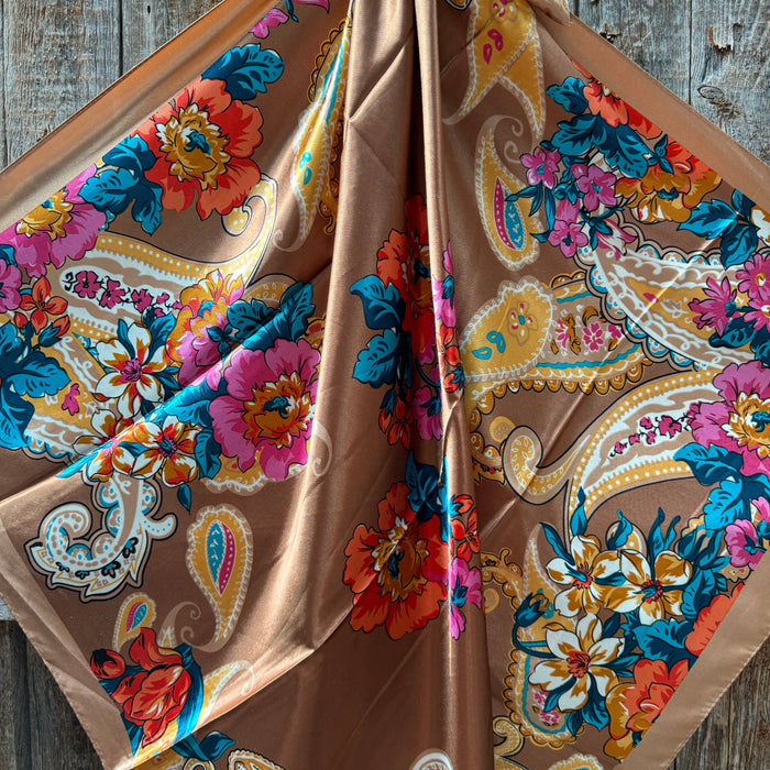 Big Floral Wild Rag/Scarf