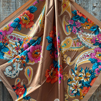 Big Floral Wild Rag/Scarf
