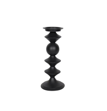 Black Geo Candleholder