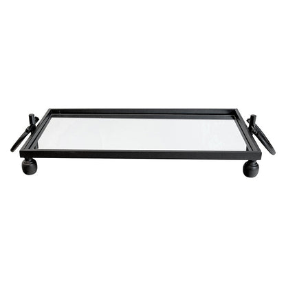 Black Iron Rectangle Tray Small