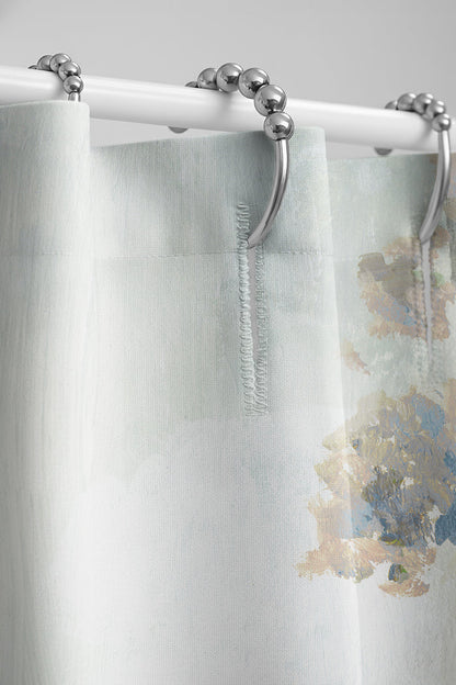Blue Path Home Shower Curtain