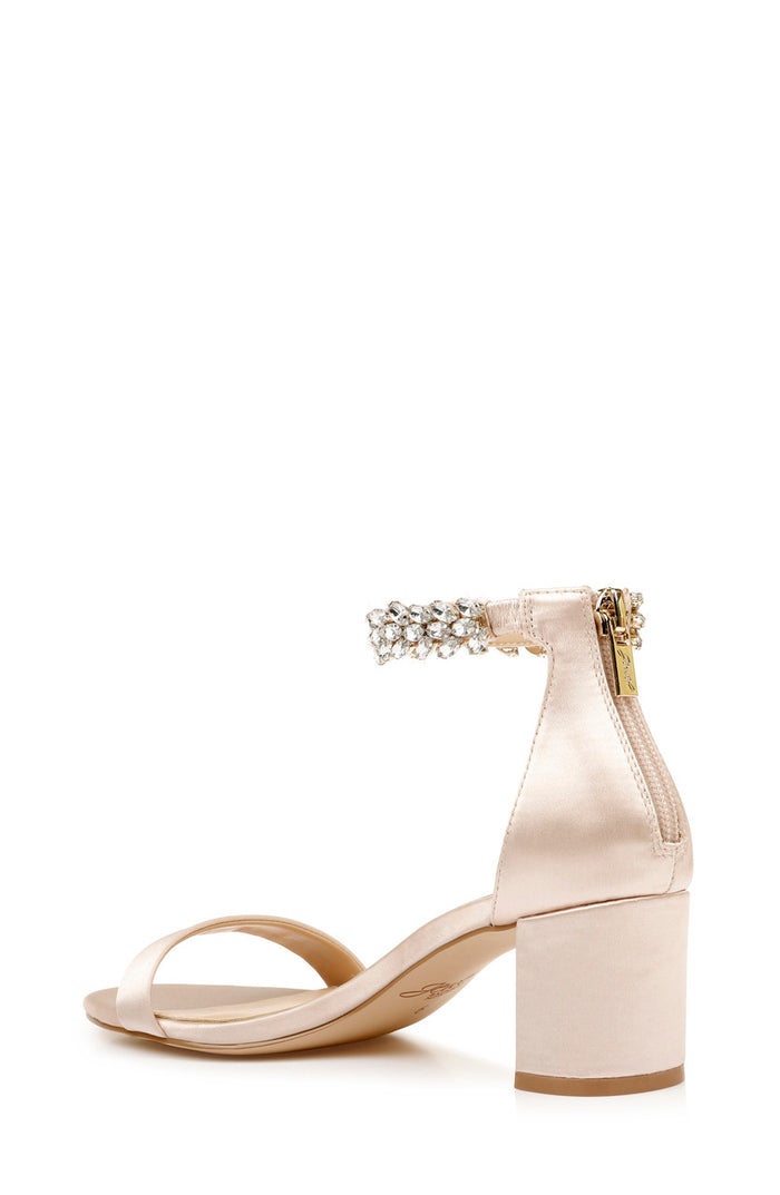 Champagne | Bradley Embellished Evening Shoe