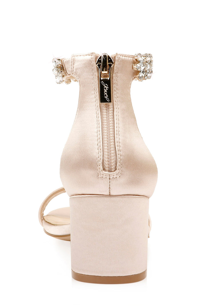 Champagne | Bradley Embellished Evening Shoe