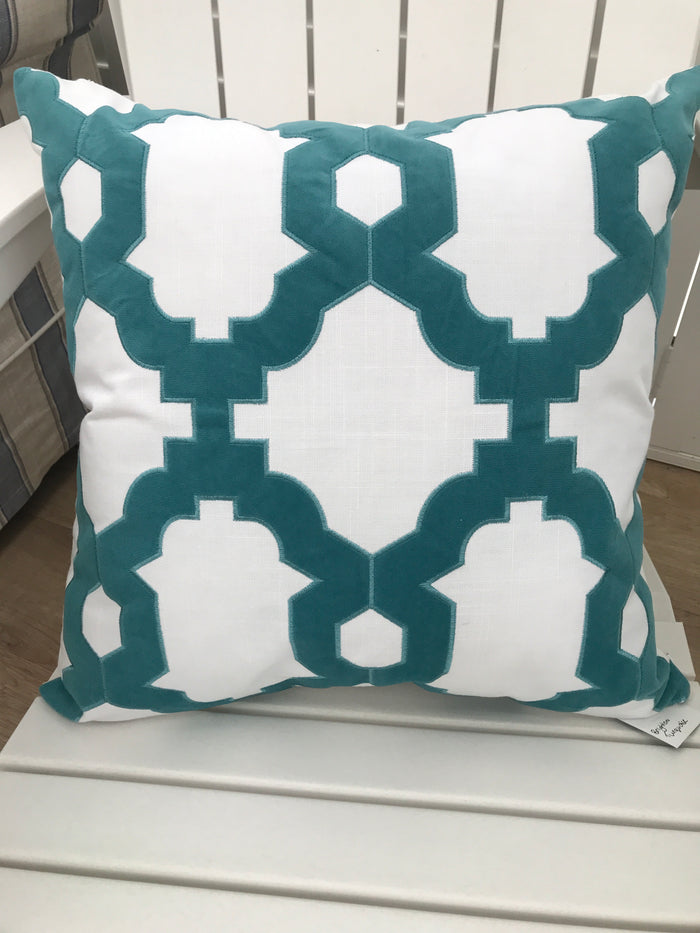 Brighton Turquoise Cushion