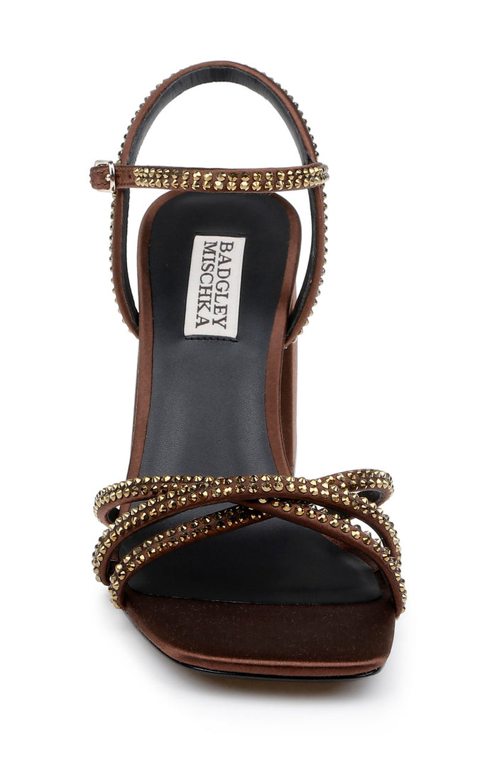 Chocolate | Brixley Block Heeled Sandal