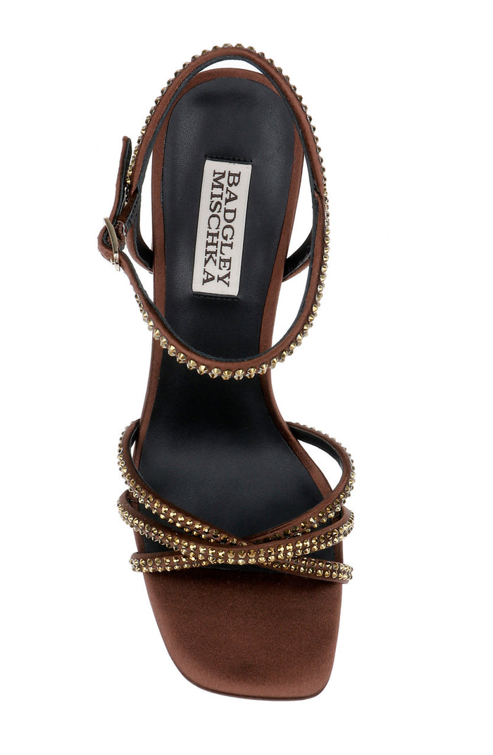 Chocolate | Brixley Block Heeled Sandal