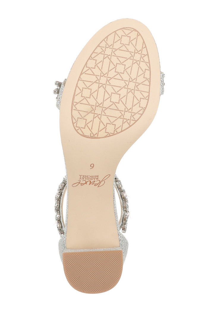 Silver | Bronwen Embellished Evening Shoe