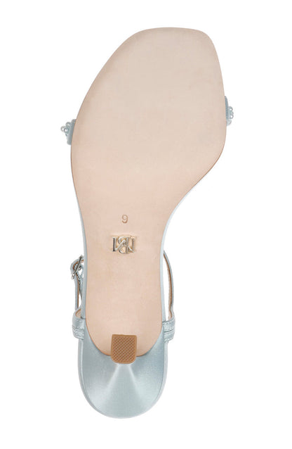 Mist Blue | Caitlyn Stiletto Heel with Pearled Vamp