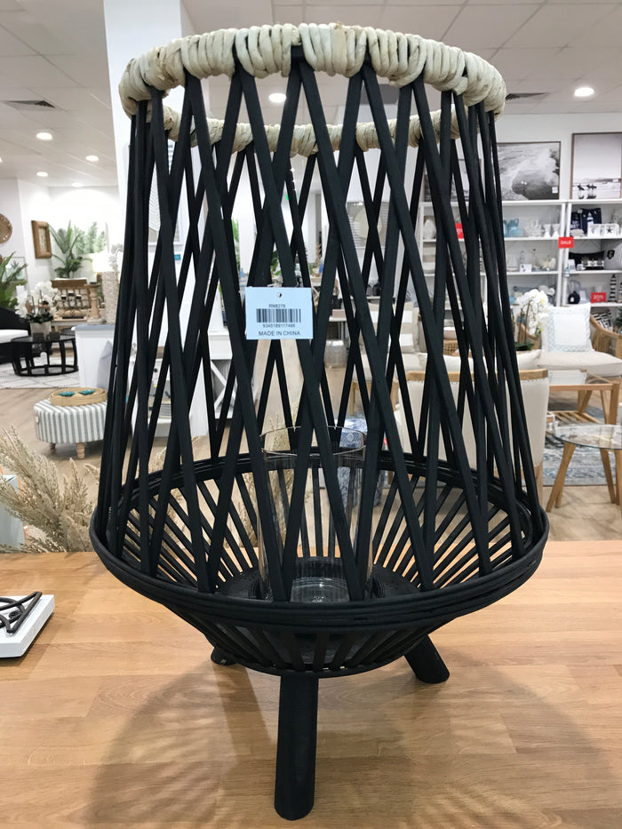 Candle basket stand
