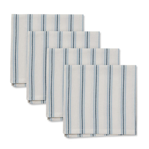 Capri Blue Stripe Napkin - Set Of 4